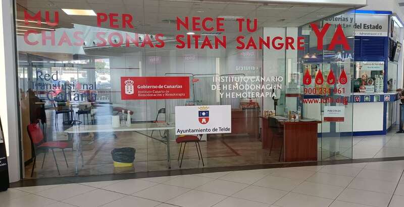 La sala de donación se encuentra ubicada junto a la administración de loterías / TA